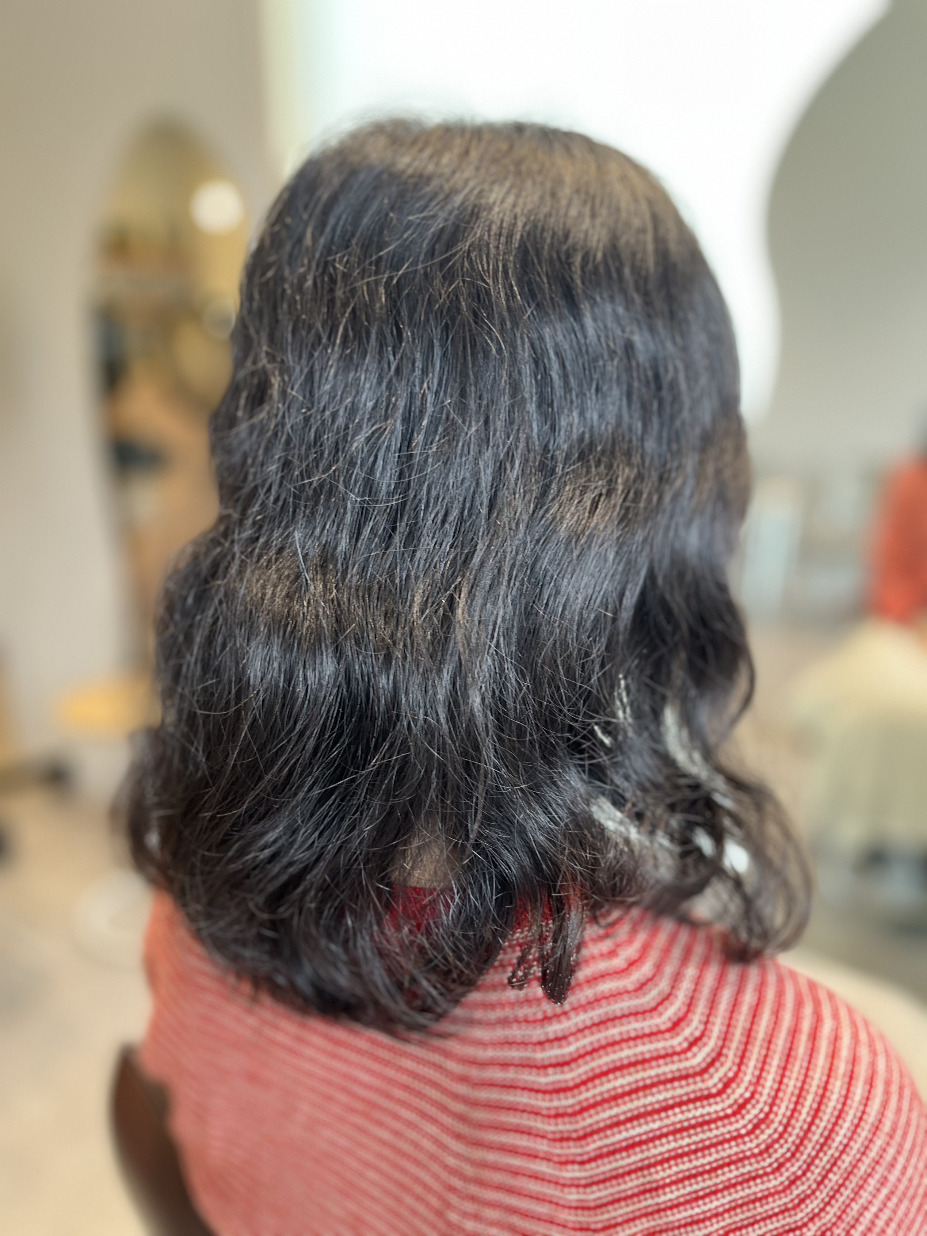20代女性 くせ毛 Before
