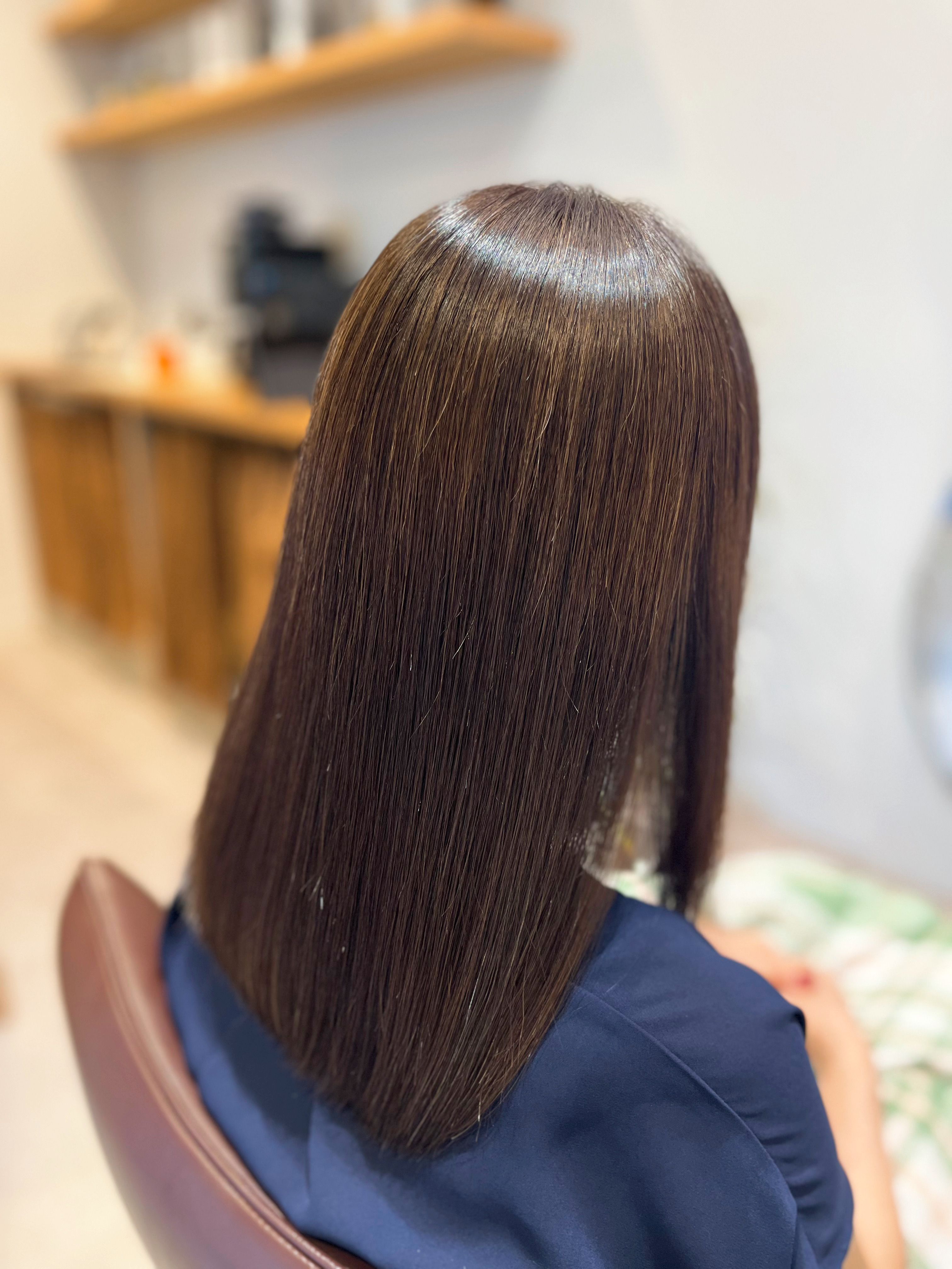 60代女性 ツヤ髪 After